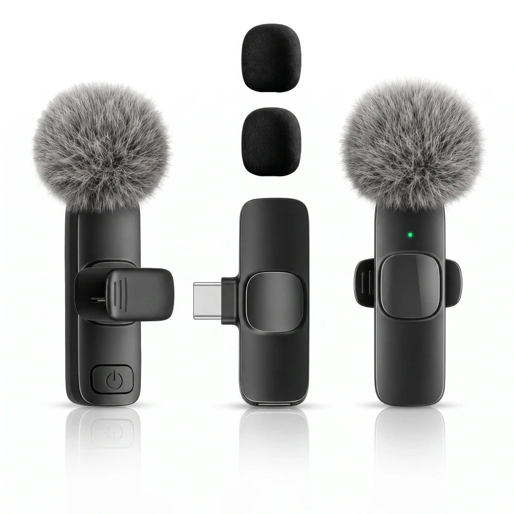 Wireless Lavalier Microphone for Content Creators