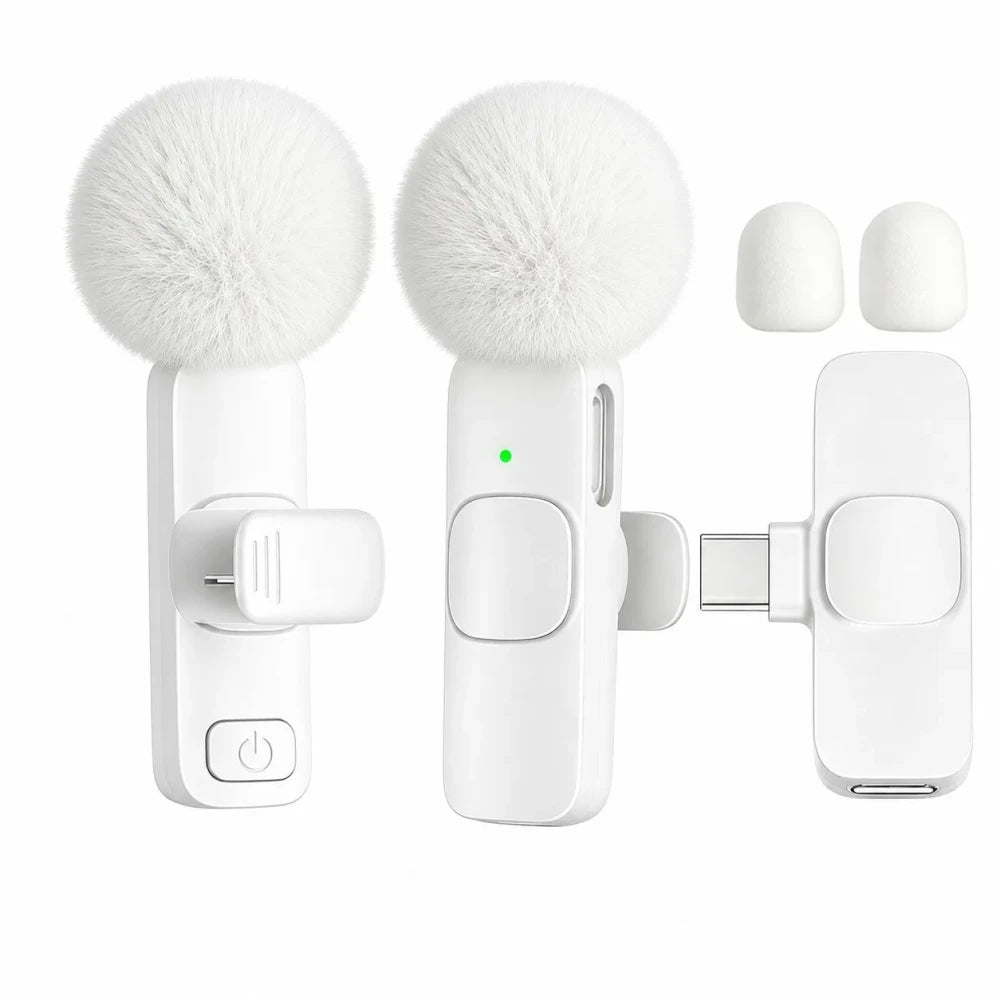 Wireless Lavalier Microphone for Content Creators