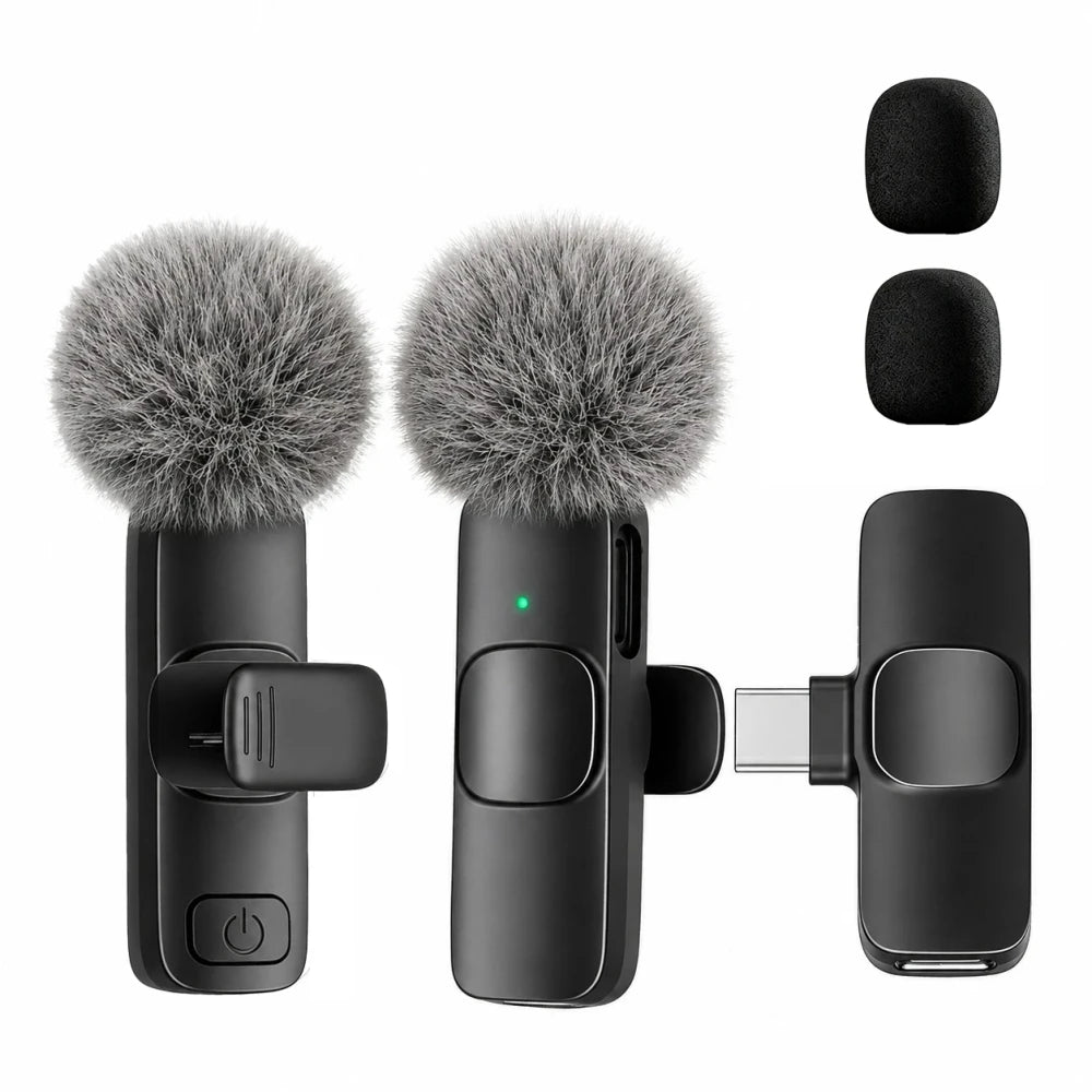 Wireless Lavalier Microphone for Content Creators